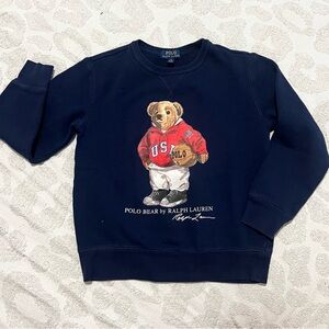 Polo Ralph Lauren, Boys size M (10-12), Color Navy Blue, Polo Bear